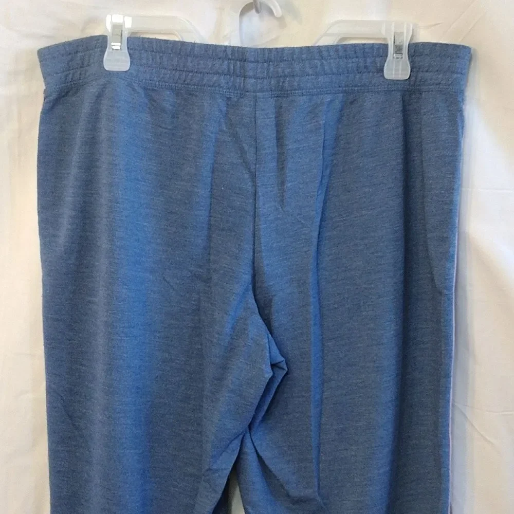 Disney Mickey Mouse Blue Pink Printed Jogger Pajama Lounge Pants Large - Picture 11 of 14